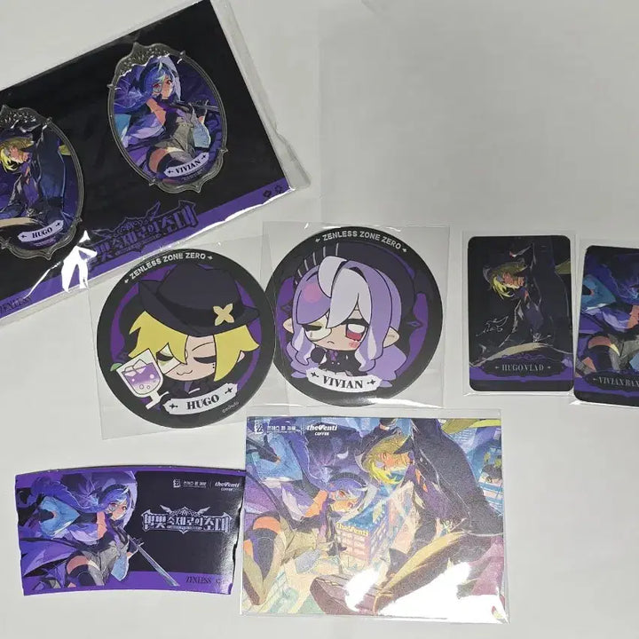 [BUNJANG] Zenless Zone Zero Metal Badge, The Venti Postcard, Coaster, Can Badge, Figure, Hugo, Vivian / 젠레스 존 제로 금속 배지 더벤티 엽서 코스터 캔뱃지 피규어 휴고 비비안