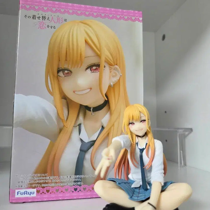 [BUNJANG] My Dress-Up Darling Marin Kitagawa Noodle Stopper Figure (School Uniform) / 비스크돌 그비돌 키타가와 마린 누들스토퍼 교복 피규어