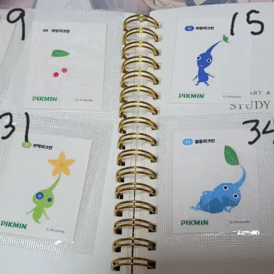 [BUNJANG] Pikmin Stickers / 피크민 띠부씰