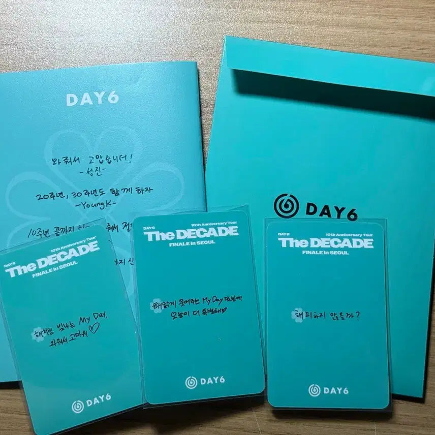 [BUNJANG] DAY6 Admission Gift Photocard Bundle Set / 데이식스 입장 기프트 포카