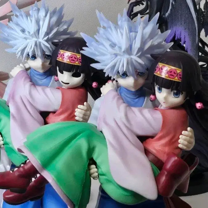 [BUNJANG] Hunter x Hunter Election Arc Kuuji A Prize Killua &amp; Alluka, Killua &amp; Nanika Figures Bundle Set / 헌터X헌터 쿠지 A상 키르아&amp;아르카,나니카 피규어 일괄 판매 | 굿즈