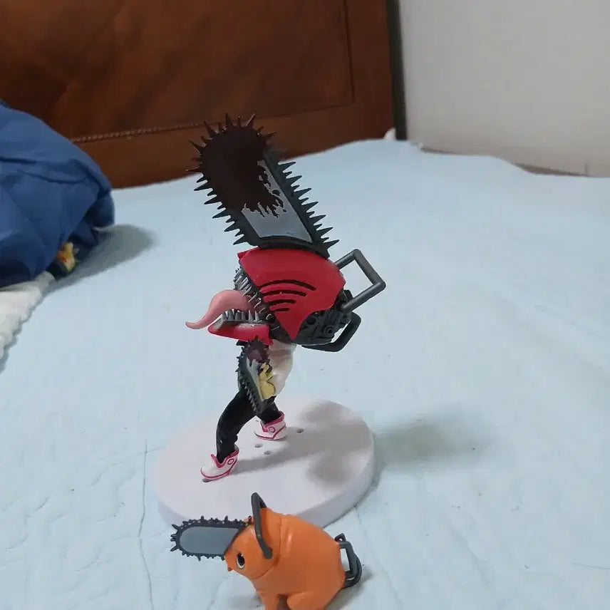 [BUNJANG] Chainsaw Man Denji &amp; Pochita Figure Bundle / (가격내림)체인소맨 피규어 덴지 포치타 일괄판매