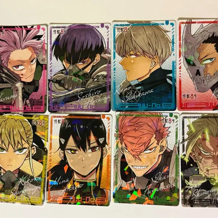[BUNJANG] Kaiju No. 8 Saikyo Jump Exclusive Defense Force ID Card Bundle Set / 괴수8호 최강점프 특전 방위대 대원증 일괄