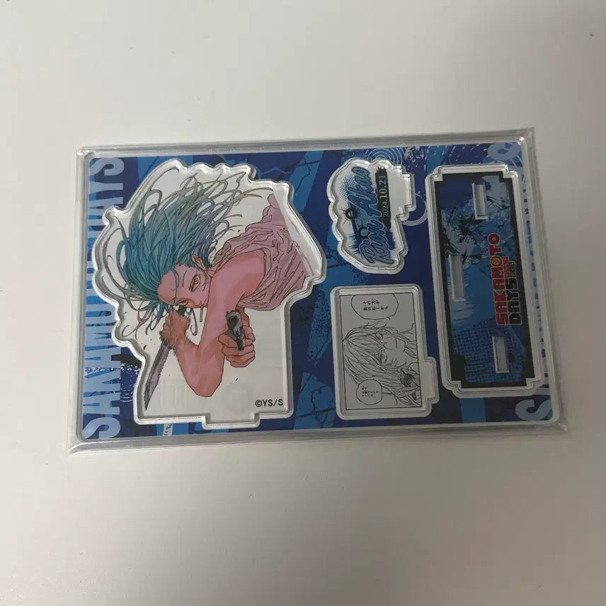 [BUNJANG] Sakamoto Days Leon Birthday Diorama Acrylic Stand (Sealed) / 미개봉 사카모토 데이즈 생일 디오라마 아크릴 스탠드 사카데이 리온
