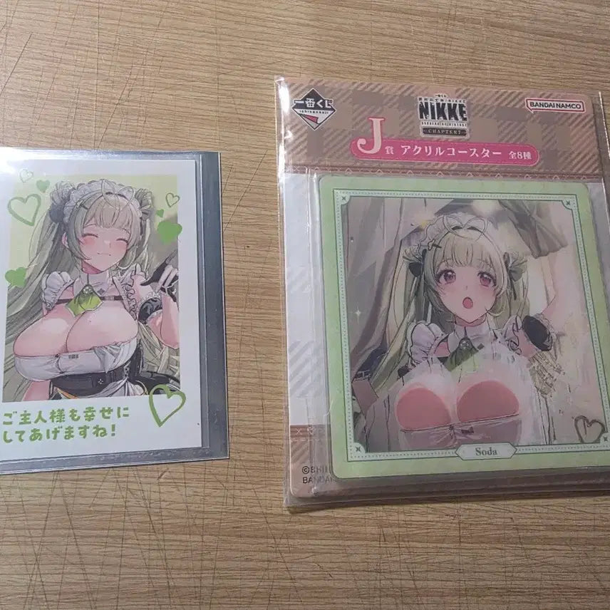 [BUNJANG] NIKKE Ichiban Kuji Chapter 7 Soda Acrylic Coaster, Photocard / 니케 이치방쿠지 챕터7 소다 아크릴코스터,포토카드