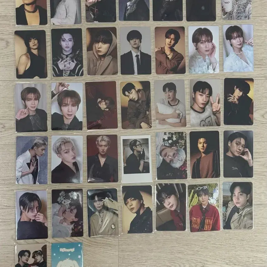 [BUNJANG] ATEEZ Photocard Bundle Set (37 pieces) / 에이티즈 공식 포카 37장 일괄 판매 6.5