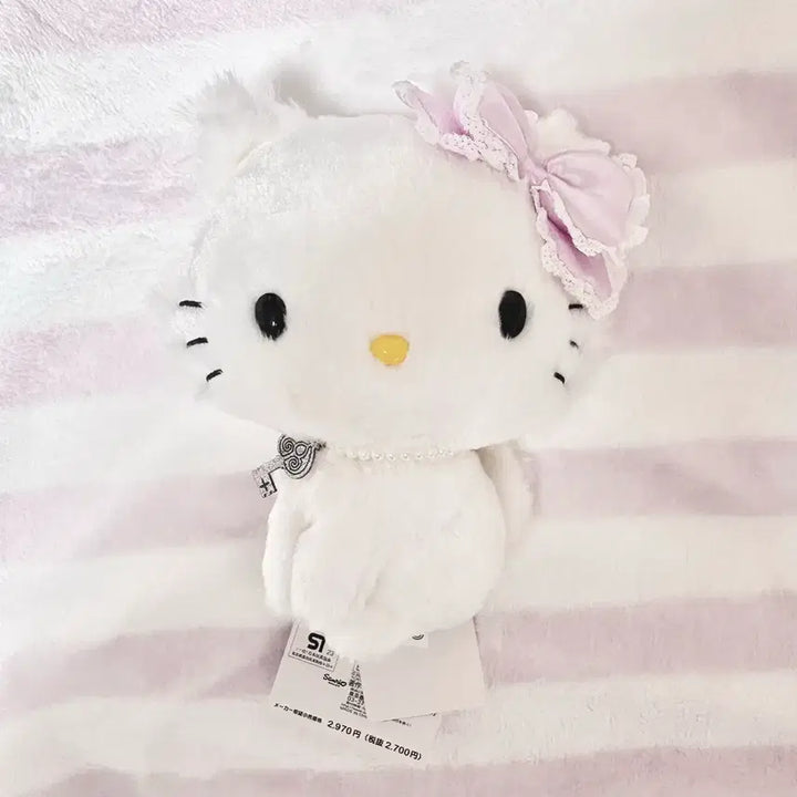 [BUNJANG] Sanrio Heisei Ribbon Charmmy Kitty Plush Medium Doll Hello Kitty My Melody / 산리오 헤이세이 리본 챠미키티 누이 중형 인형 헬로키티 마이멜로디