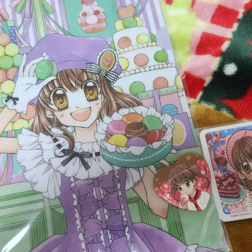 [BUNJANG] Yumeiro Patissiere Natsume Matsumoto 70th Anniversary Shikishi / 꿈빛파티시엘 나츠미 마츠모토 70주년 색지+ 덤