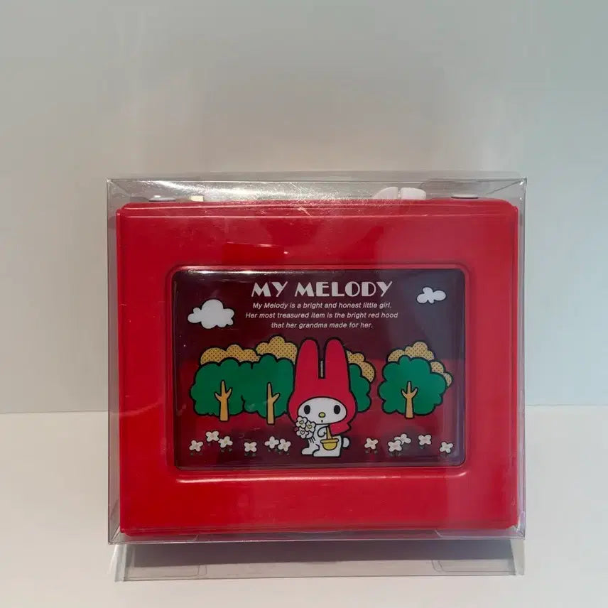 [BUNJANG] My Melody Red Frame Pouch Bag / 마이멜로디