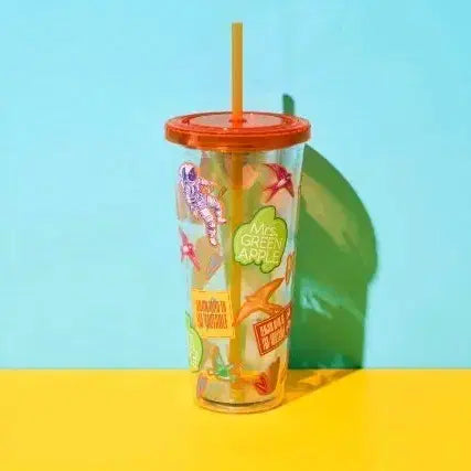 [BUNJANG] Mrs. Greenapple Clear Tumbler Orange / 미세스 그린애플 클리어 텀블러 오렌지 판매합니다.