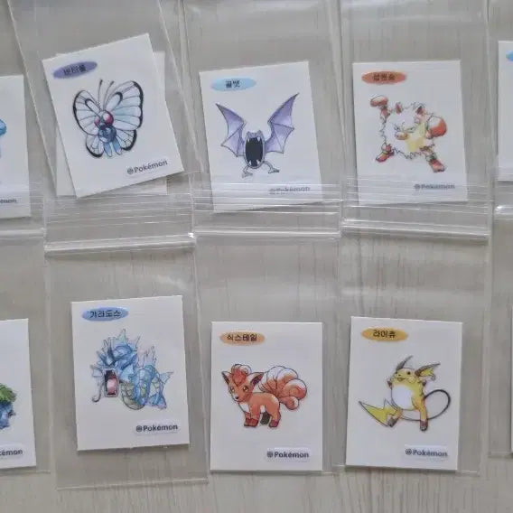 [BUNJANG] Pokemon 30th Anniversary Stickers / [가격동결] 포켓몬 30주년 띠부씰 판매