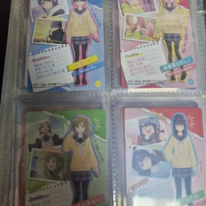 [BUNJANG] Yurucamp Photocard Set / 유류캠 포토카드