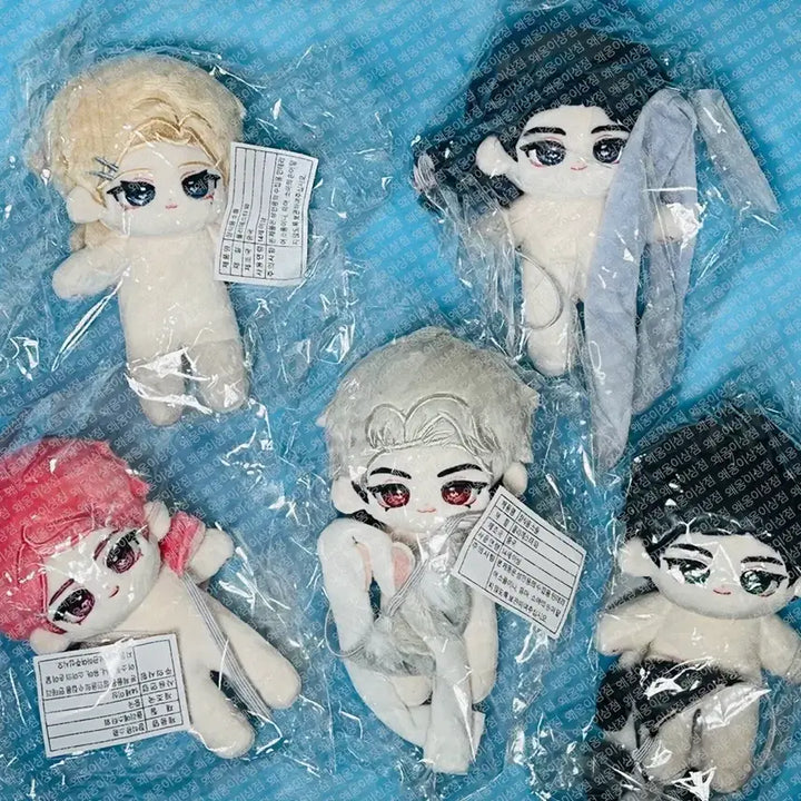 [BUNJANG] PlaYe (PLAVE) 10cm Unofficial Plush Bundle Set / 플레이브 비공식 10cm 솜인형 챱시리즈 미개봉 일괄 양도