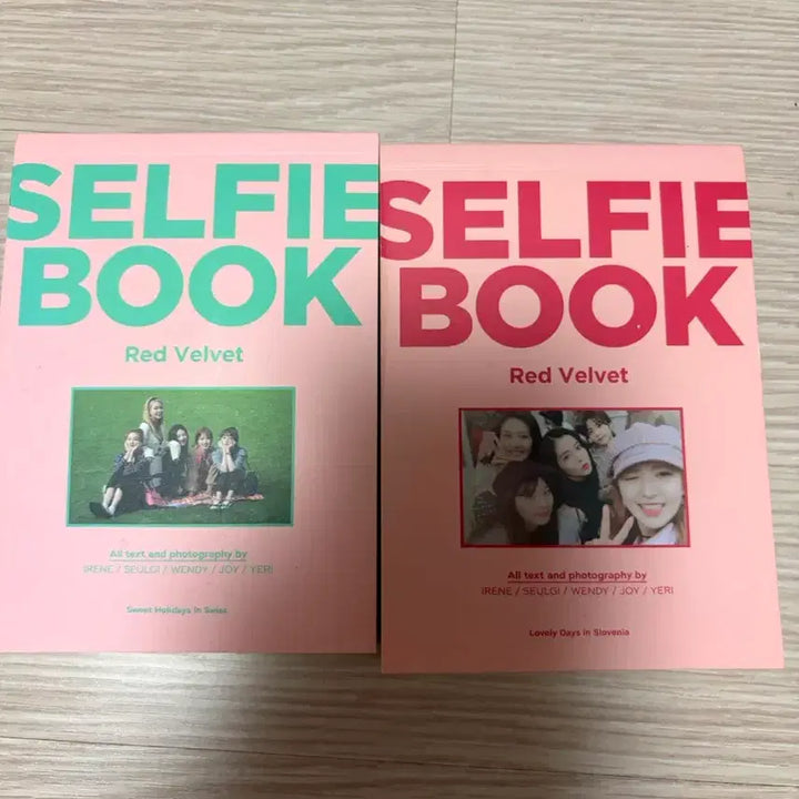 [BUNJANG] Red Velvet Selfie Book Bundle Set / 레드벨벳 셀피북 일괄 양도합니다