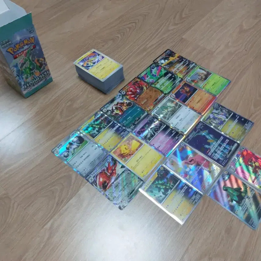 [BUNJANG] Pokemon SAR + AR Cards Bundle / 명희, 제크로무, 복숭악동 기로치 SAR + 나이트, 사이버 300장