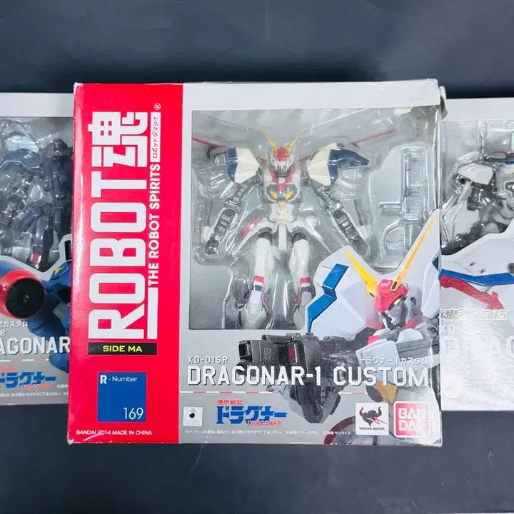 [BUNJANG] Robot Spirits Dragonar 3-Type Set / 드라고나 커스텀 3종 로봇혼