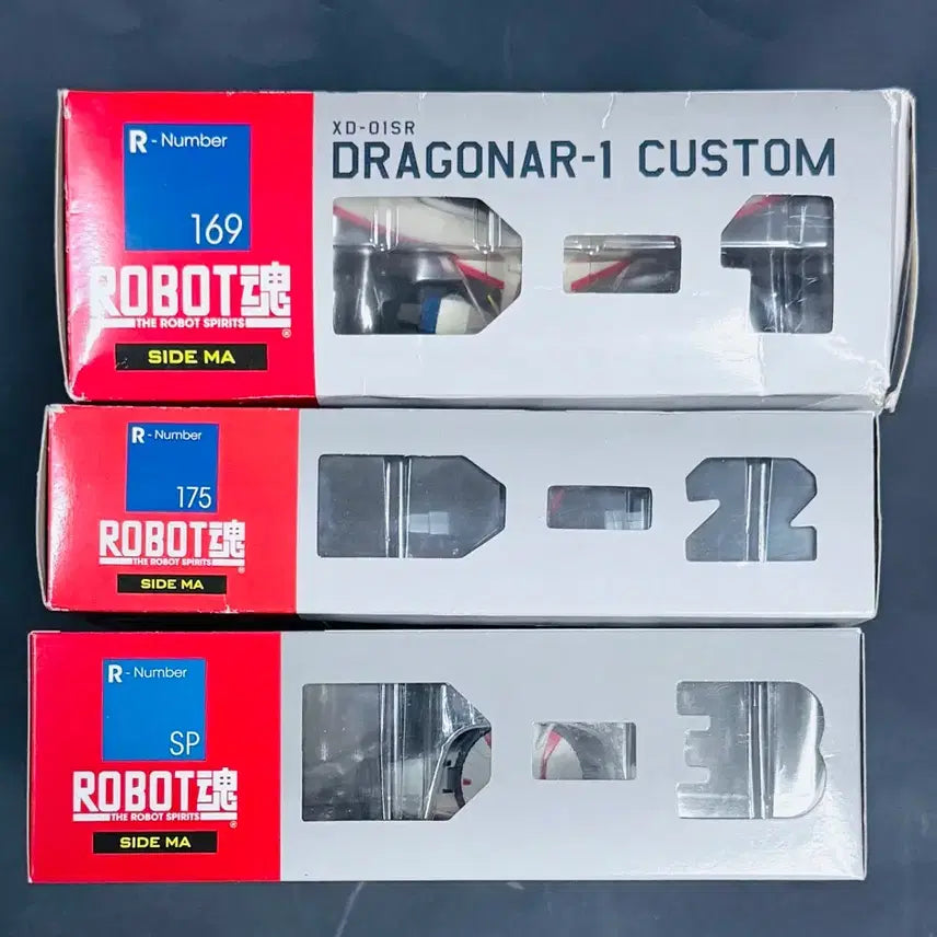 [BUNJANG] Robot Spirits Dragonar 3-Type Set / 드라고나 커스텀 3종 로봇혼