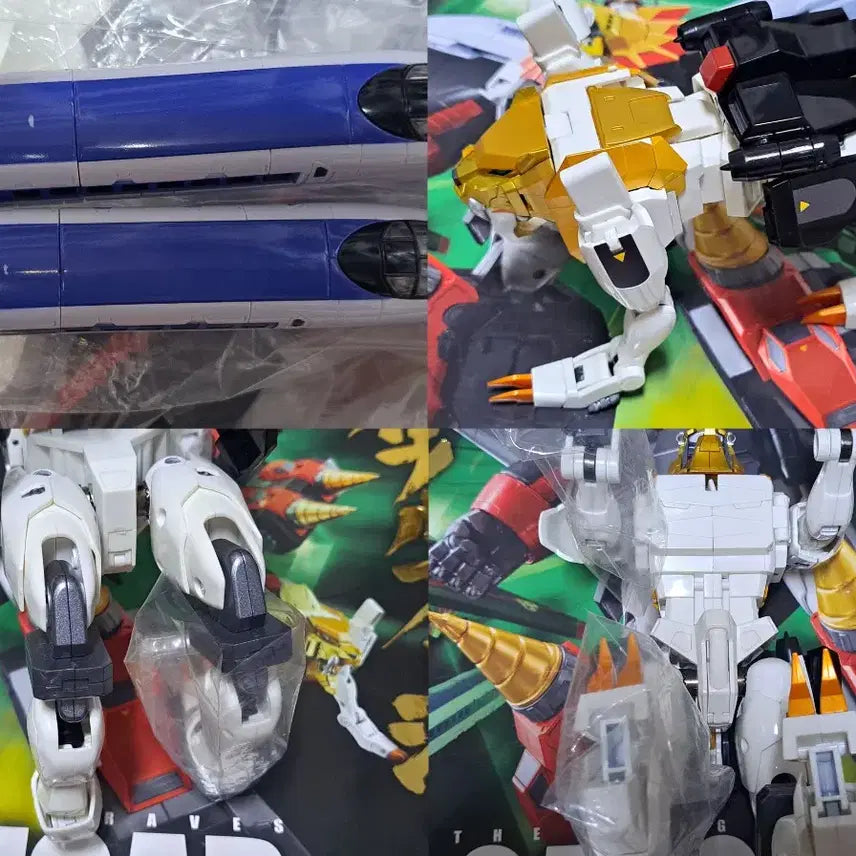 [BUNJANG] Chogokin Golzord &amp; Goldymarg Figure / 초합금혼 가오가이가, 골디마그 팝니다