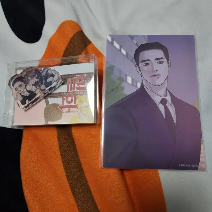 [BUNJANG] Jogae Sonyeon Balhwa Acrylic Block &amp; Postcard Set / 조개소년 발화 아크릴 블록 포토카드 오픈컴퍼니데이 모펀 특전 엽서 1종