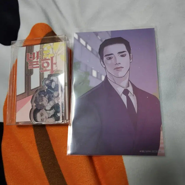 [BUNJANG] Jogae Sonyeon Balhwa Acrylic Block &amp; Postcard Set / 조개소년 발화 아크릴 블록 포토카드 오픈컴퍼니데이 모펀 특전 엽서 1종