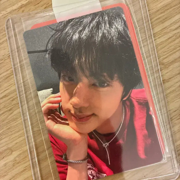 [BUNJANG] BTS Jin Runseokjin Cat Photocard / BTS 진 Runseokjin 고양 포카