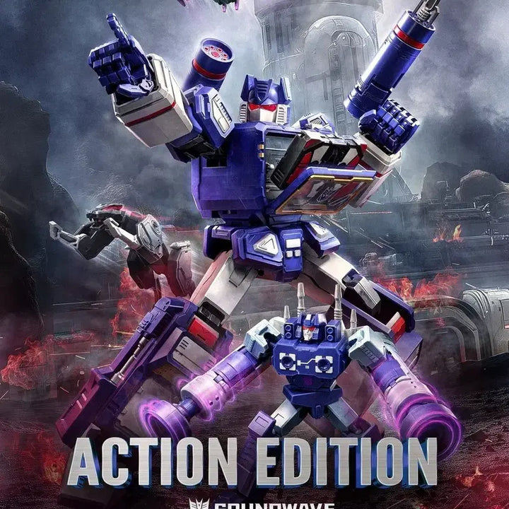 [BUNJANG] Transformers Blocky Action Edition Soundwave / 트랜스포머 블로키 액션에디션 사운드웨이브