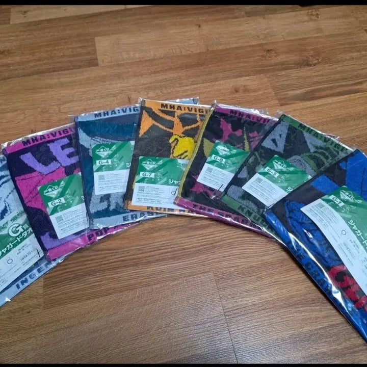 [BUNJANG] My Hero Academia Vigilantes Jacquard Towel Set (Sealed) / (미개봉) 나히아 비질랜티 자가드 타월 세트