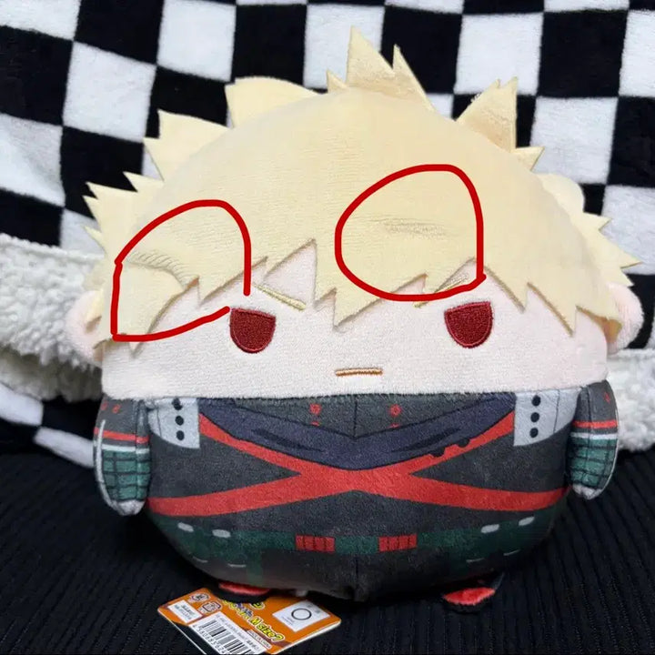 [BUNJANG] My Hero Academia Katsuki Bakugo Fuwakororin Plush 7th Edition M / 나의히어로아카데미아 바쿠고 카츠키 후와코로링 7탄 M 나히아 히로아카