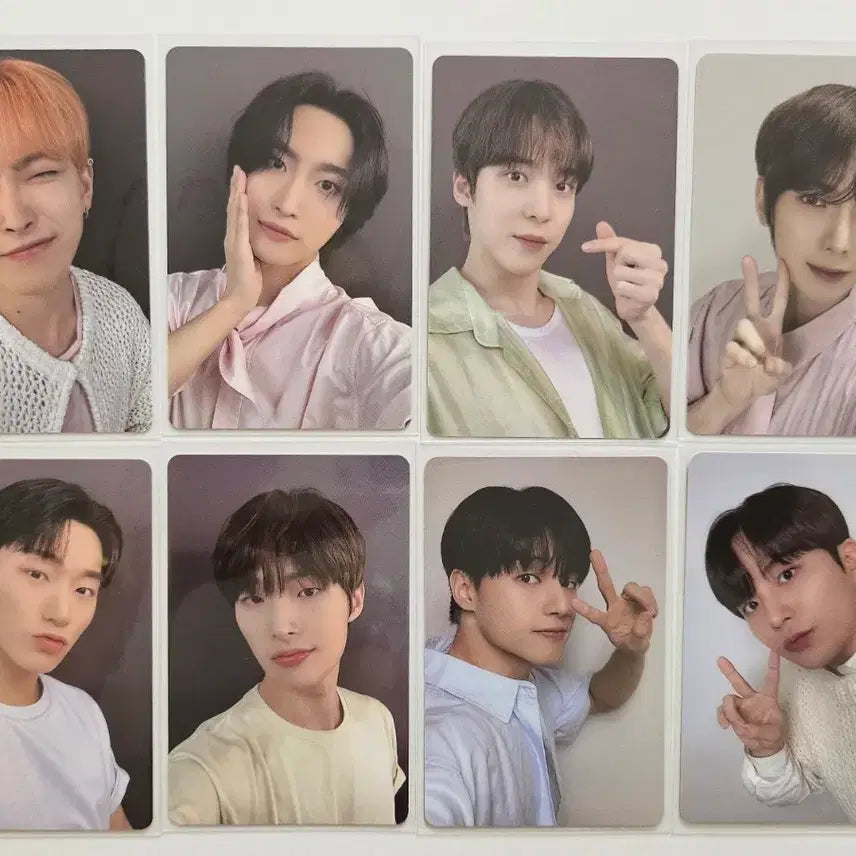 [BUNJANG] ATEEZ GOLDEN HOUR : Part.1 WORK Cafe BomBom Lucky Draw Photocard Set / 에이티즈 골든아워1 카페 봄봄 특전 포카 세트