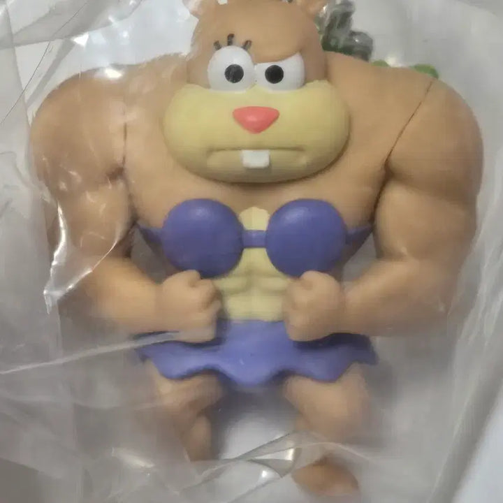 [BUNJANG] SpongeBob Muscle Up Random Keyring - Sandy Cheeks (Sealed) / [미개봉]스폰지밥 근육빵빵 랜덤키링 다람이