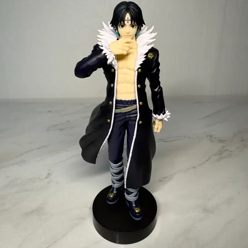 [BUNJANG] Hunter x Hunter Chrollo Lucilfer Pop-up Figure (Opened) / 택포 6.8) 헌터헌터 클로로 팝업 개봉품 팝니다