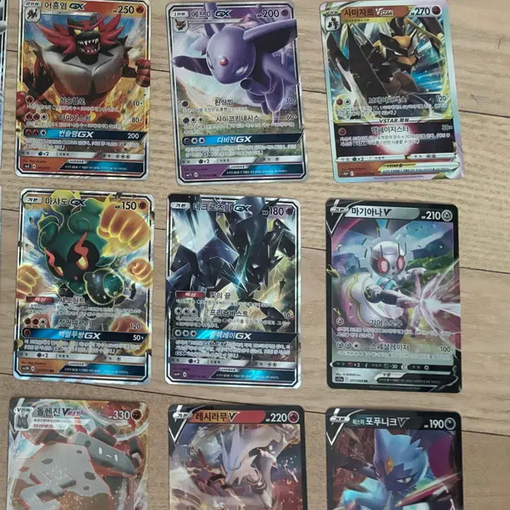 [BUNJANG] Pokemon GX &amp; V Series Trading Card Bundle (18 Cards) / 포켓몬 카드 일괄 35장