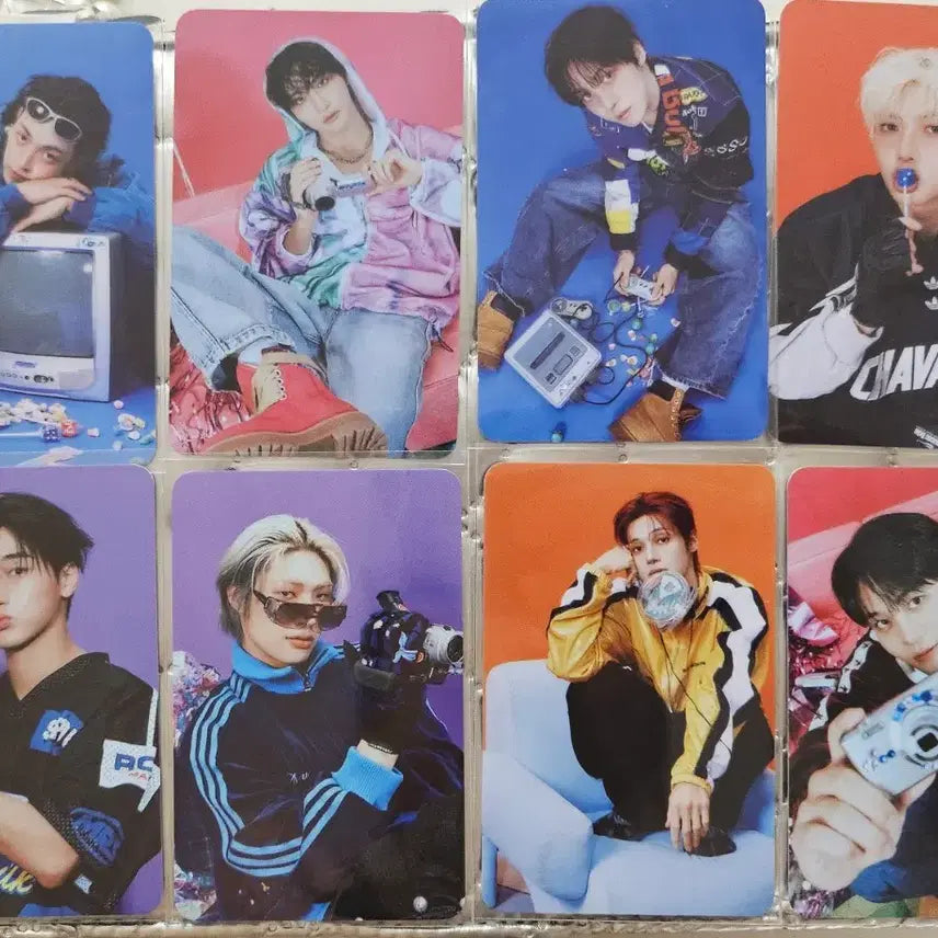 [BUNJANG] ATEEZ ANITEEZ IN COLOR Pop-Up Trading Card Set 3 / 에이티즈 애니티즈 팝업 트레카 3번 랜덤 트레이딩 카드set