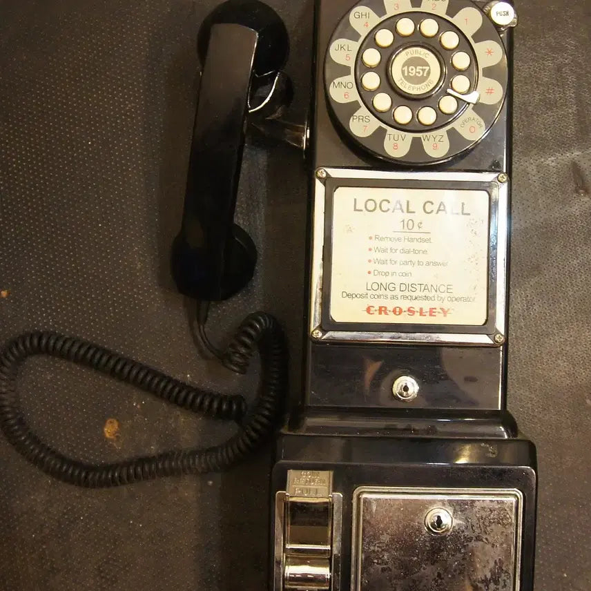[BUNJANG] Vintage Classic Rotary Telephone Interior Prop / 빈티지전화기 엔틱전화기 인테리어소품 클래식전화기 고전완구UU