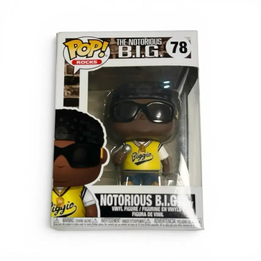 [BUNJANG] Funko Pop Rocks Notorious B.I.G. Figure / 펀코팝 락스 노토리어스 비아이지 피규어