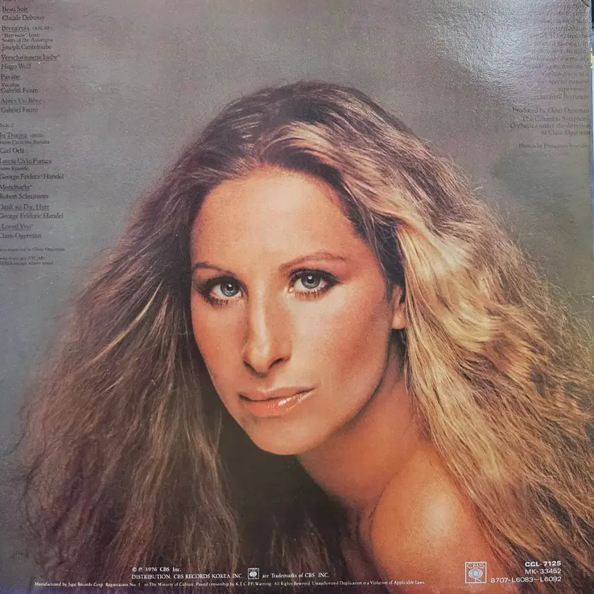 [BUNJANG] Barbra Streisand Classical LP Album / 바브라 스트라이샌드 클래시컬 LP
