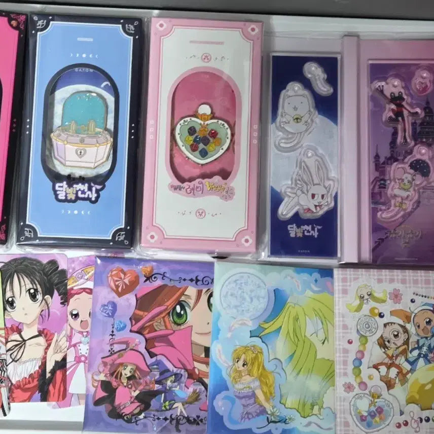 [BUNJANG] Tooniverse Full Moon Wo Sagashite, Ojamajo Doremi Official Goods Split Set / 투니버스 달빛천사, 꼬마마법사레미 오쟈마녀도레미 굿즈 분철 판매