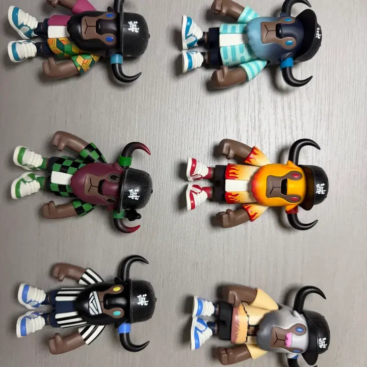 [BUNJANG] New Era Demon Slayer Character Figurine Set (10 Types) / 뉴에라 귀멸의 칼날 팔로 10종