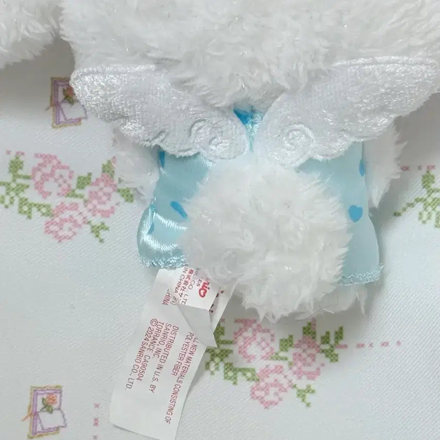 [BUNJANG] Yumemiru Dreaming Angel Cinnamoroll Charm Mascot / [일본구매정품] 유메미루 꿈꾸는엔젤 키링 마스코트 시나모롤