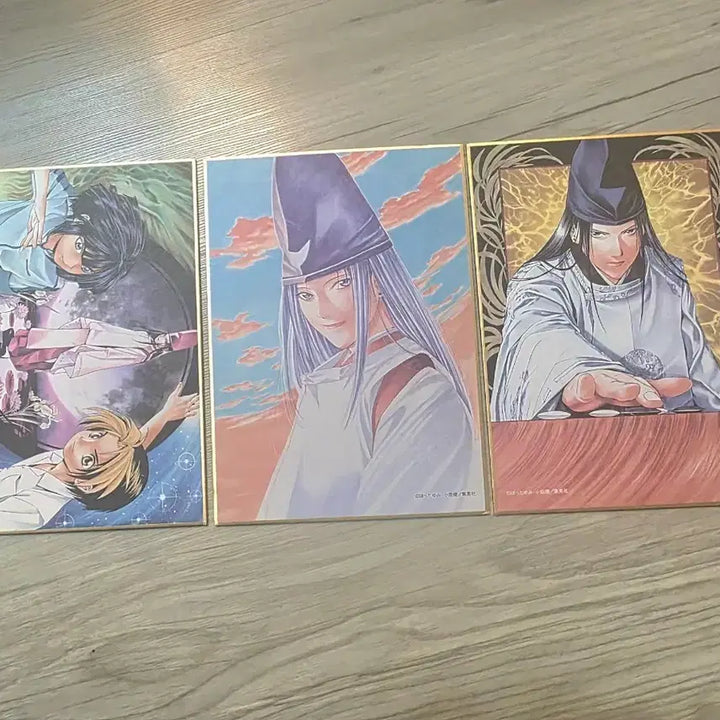 [BUNJANG] Hikaru no Go Original Art Exhibition Shikishi (Set of 3) / 히카루의바둑 원화전 색지