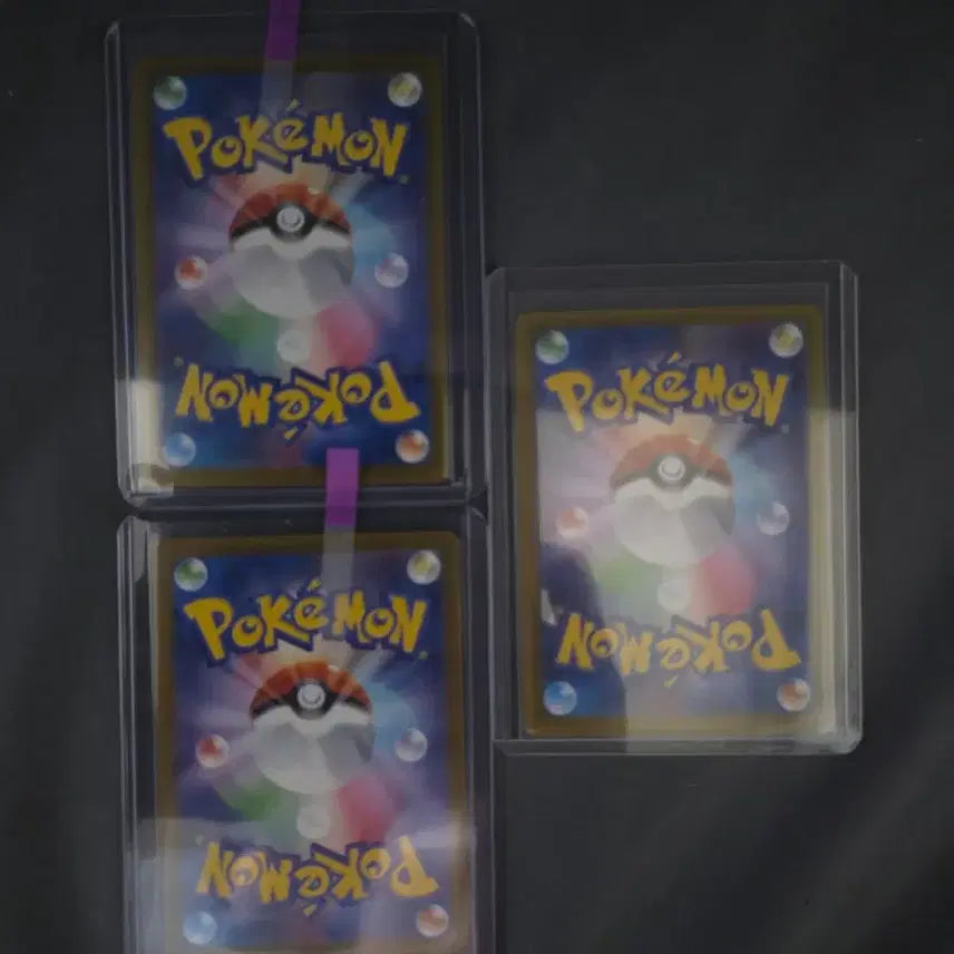[BUNJANG] Pokemon Cards 3 Types: Slowbro AR, Psyduck AR, Absol SAR Bundle / 포켓몬 카드 3종 야도란 ar,고라파덕 ar, 앱솔 sar 묶음.