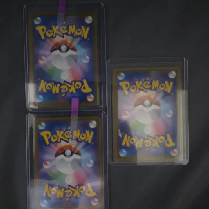 [BUNJANG] Pokemon Cards 3 Types: Slowbro AR, Psyduck AR, Absol SAR Bundle / 포켓몬 카드 3종 야도란 ar,고라파덕 ar, 앱솔 sar 묶음.