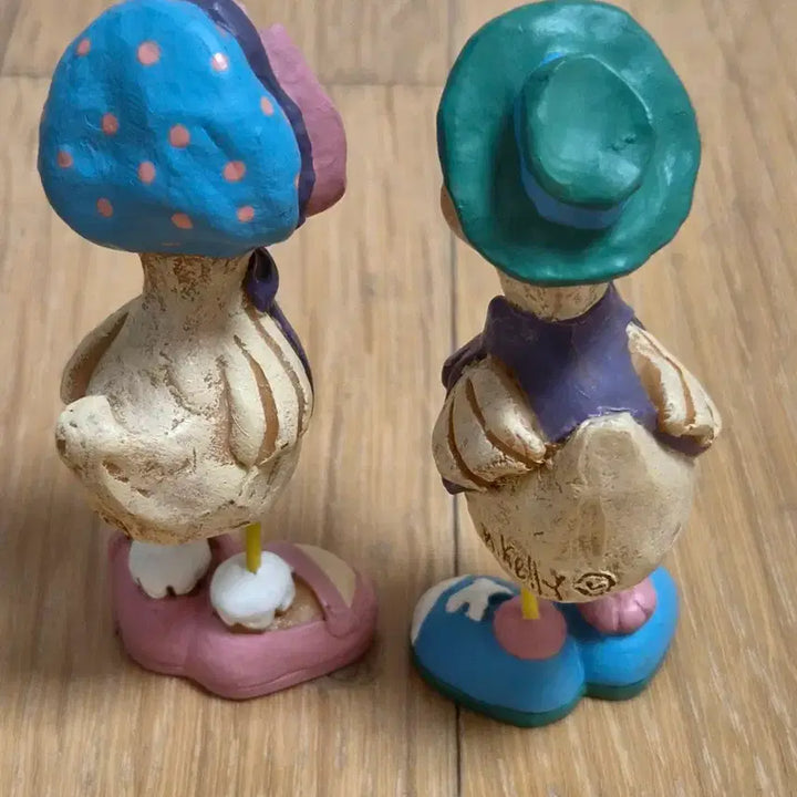 [BUNJANG] Vintage 90s K. Kelly Duck Resin Figurines (Set of 2) / [빈티지] 90s 미국 캐슬린 켈리(K. Kelly) 오리 레진 피규어