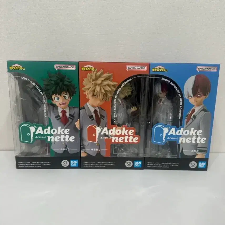 [BUNJANG] My Hero Academia Bakugo Katsuki Midoriya Todoroki Adokenet Figure (Sealed) / 미개봉) 히로아카 바쿠고 카츠키 미도리야 토도로키 아도케네트 피규어 판매