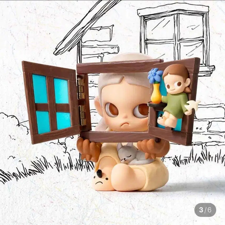 [BUNJANG] Pop Mart Jiger Through Another Window Figure / 팝마트 지거 스루어나더윈더우