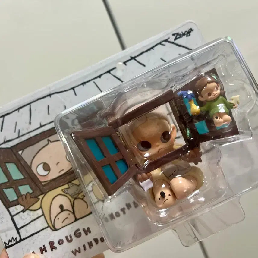 [BUNJANG] Pop Mart Jiger Through Another Window Figure / 팝마트 지거 스루어나더윈더우