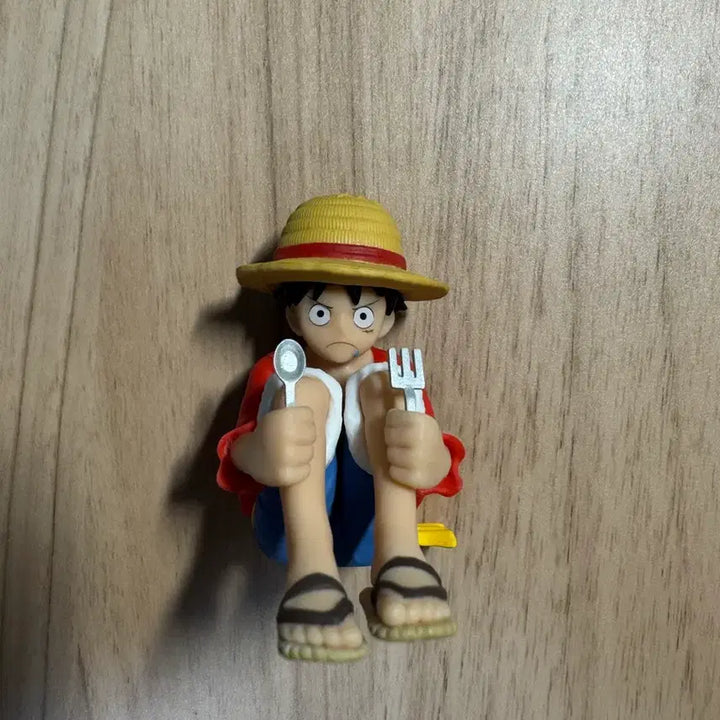 [BUNJANG] One Piece Machi Bouke Monkey D. Luffy Gacha Figure (Unsealed) / [개봉] 원피스 마치보우케 언제오려나 몽키 D 루피 가챠 피규어