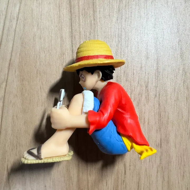 [BUNJANG] One Piece Machi Bouke Monkey D. Luffy Gacha Figure (Unsealed) / [개봉] 원피스 마치보우케 언제오려나 몽키 D 루피 가챠 피규어