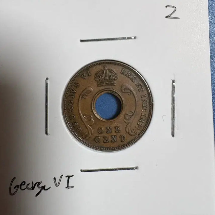 [BUNJANG] 1942 George VI East Africa Penny Coin / 1942년 영국령 조지 6세 동아프리카 제국 1페니 동전 