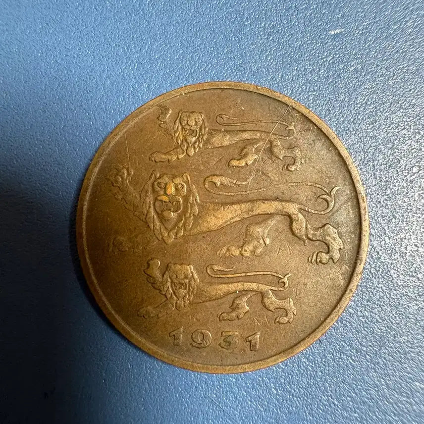 [BUNJANG] 1931 Estonia 5 Cent Coin / 1931년 에스토니아 5센티 주화